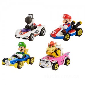 Hot Wheels® Mario Kart™ Vehicle 4-Pack on Sale