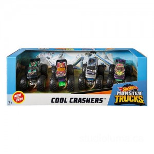Hot Wheels® Monster Trucks 1:64 4-Pack Collection for Sale