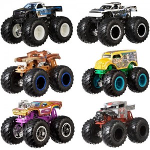 Hot Wheels® Monster Trucks 1:64 Demo Doubles 2-Pk Collection for Sale