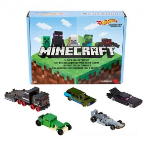 Hot Wheels® Minecraft 5-Pack for Sale