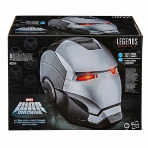 Hasbro Marvel Legends Avengers War Machine Role Play Helmet Clearance Sale