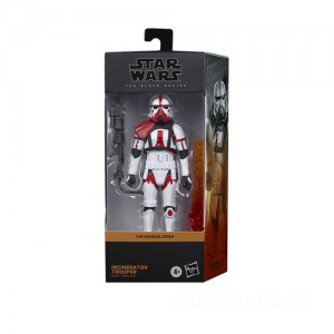 Hasbro Star Wars The Black Series Incinerator Trooper Toy 6-Inch Scale The Mandalorian Collectible Figure on Sale