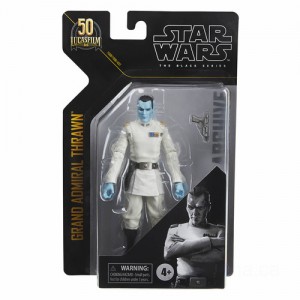 Hasbro Star Wars The Black Series Archive Grand Admiral Thrawn Action Figure for Sale