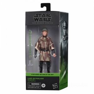 Hasbro Star Wars The Black Series Luke Skywalker (Endor) Action Figure for Sale