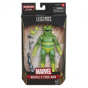 Hasbro Marvel Legends Series Spider-Man Marvel’s Frog-Man Figure Discounted