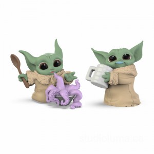 Star Wars The Bounty Collection The Child 2-Pack Tentacle Soup Surprise, Blue Milk Mustache Posed Figures for Sale