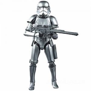 Hasbro Star Wars The Black Series Carbonized Metallic Stormtrooper Action Figure Clearance Sale