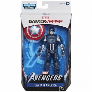 Hasbro Marvel Legends Series Gamerverse Captain America Action Figure Special Sale