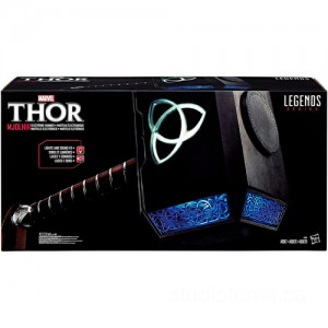 Hasbro Marvel Legends Thor Mjolnir Hammer Electronic Prop Replica Special Sale