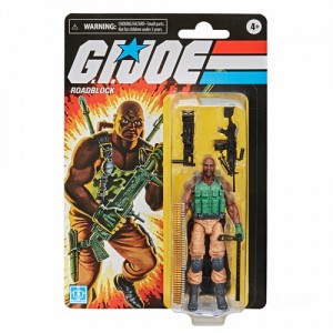 Hasbro G.I. Joe Retro Collection Roadblock 3.75-Inch Scale Collectible Action Figure Discounted