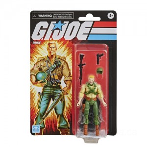 Hasbro G.I. Joe Retro Collection Duke Action Figure Discounted