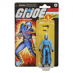 Hasbro G.I. Joe Retro Collection Cobra Commander Action Figure Discounted