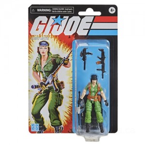 Hasbro G.I. Joe Retro Collection Lady Jaye Action Figure Discounted