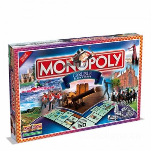 Monopoly Board Game - Carlisle Edition Cheap