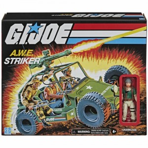 Hasbro GI Joe Retro Collection Vehicle A.W.E. Striker Discounted