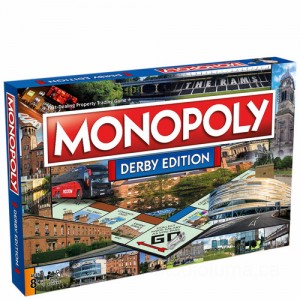 Monopoly Board Game - Derby Edition Cheap