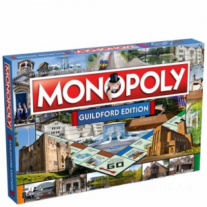 Monopoly Board Game - Guildford Edition Cheap