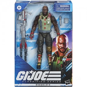 Hasbro G.I. Joe Classified Series Roadblock 6-Inch Scale Action Figure 01 Discounted