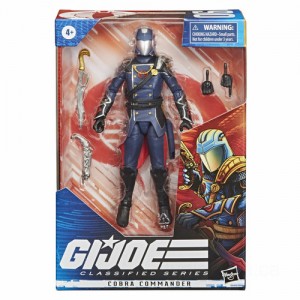 Hasbro G.I. Joe Classified Series Cobra Commander Action Figure Discounted
