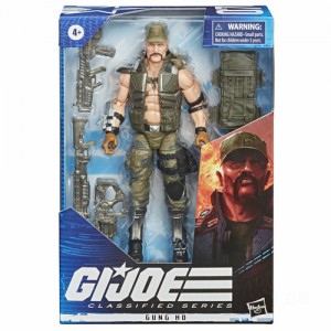 Hasbro G.I. Joe Classified Series Gung Ho Action Figure Discounted