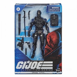 Hasbro G.I. Joe Classified Series Snake Eyes Action Figure Discounted