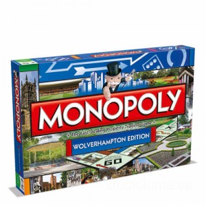 Monopoly Board Game - Wolverhampton Edition Cheap