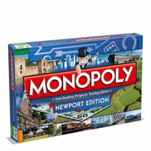 Monopoly Board Game - Newport Edition Cheap
