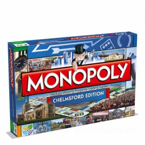 Monopoly Board Game - Chelmsford Edition Cheap