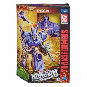 Hasbro Transformers Generations War for Cybertron: Kingdom Voyager WFC-K9 Cyclonus Action Figure Special Sale