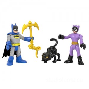Imaginext DC Super Friends Batman & Catwoman Clearance