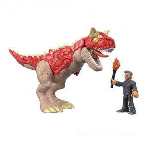 Imaginext Jurassic World Carnotaurus and Dr. Malcolm Clearance