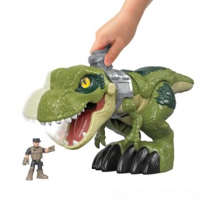 Imaginext Jurassic World Mega Mouth T.rex Kids' Dinosaur Clearance