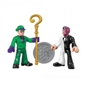 Imaginext DC Superfriends Riddler and Two Face Clearance Sale