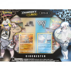 Pokémon Trading Card Game Champion's Path Special Pin Collection Assortment Clearance