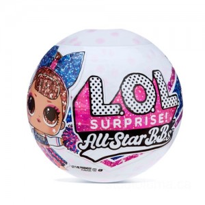L.O.L. Surprise! All-Star B.B.s Sports Series 2 Cheer Team Sparkly Dolls Assortment Clearance