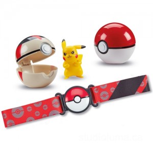 Pokémon Clip N Go Pokéball Belt Set Clearance