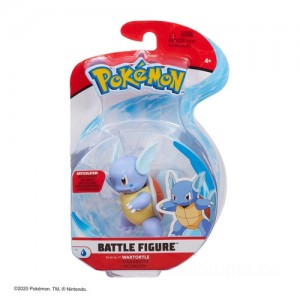 Pokémon Wartortle Battle Figure Clearance