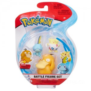 Pokemon Battle 3 Pack - Sobble, Togepi and Psyduck Clearance