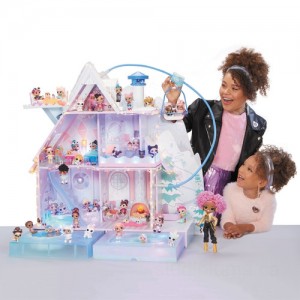 L.O.L. Surprise! Winter Disco Chalet Doll House with 95+ Surprises Clearance Sale