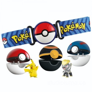 Pokémon Clip 'N' Go Belt Bonus Set With Extra Poke Ball Clearance Sale