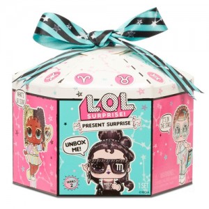 L.O.L. Surprise! Present Surprise Series 2 Glitter Shimmer Star Sign Assortment Clearance Sale