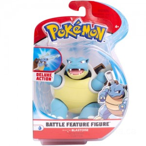 Pokémon Blastoise 11cm Battle Feature Figure Clearance Sale