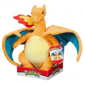 Pokémon Charizard 30cm Plush Clearance Sale