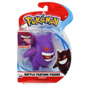 Pokémon  Gengar 11cm Battle Feature Figure Discounted