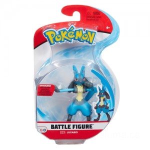 Pokémon Lucario Battle Figure Discounted