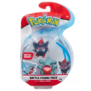 Pokémon Gible & Zorua Battle Figures Discounted