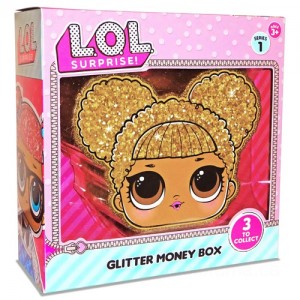 L.O.L Surprise! Glitter Money Box Assortment Clearance Sale