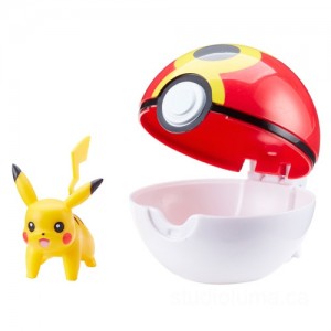 Pokémon Clip 'n' Go Pokéball Pikachu Discounted
