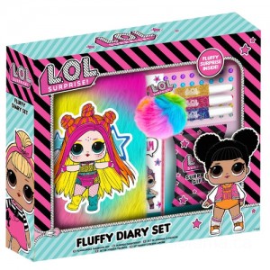 L.O.L Surprise! Fluffy Diary Set Discounted