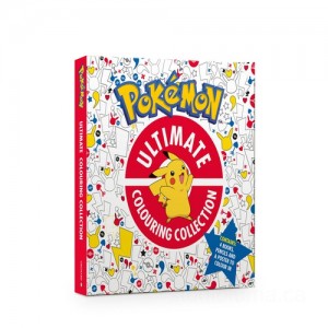 Official Pokemon Ultimate Colouring Collection HB Book Pack Discounted